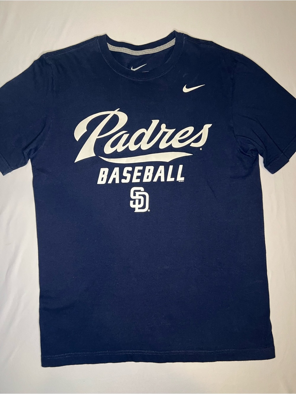 Nike Navy Padres Baseball Graphic Tee